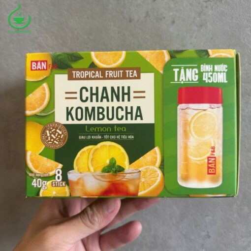 Trà chanh kombucha