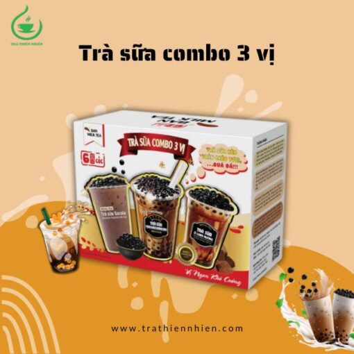 Trà sữa combo 3 vị