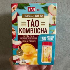 Trà táo kombucha