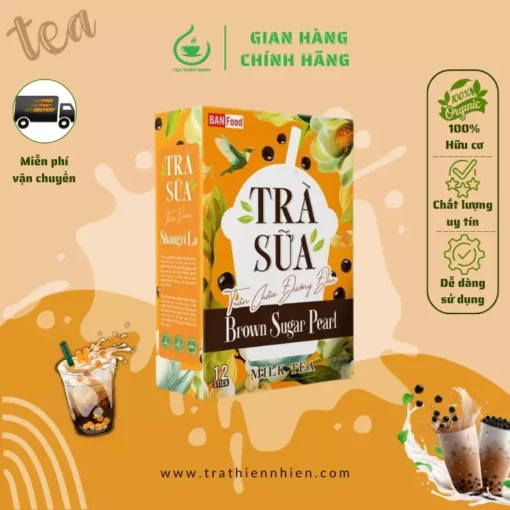 Trà sữa trân châu đường đen