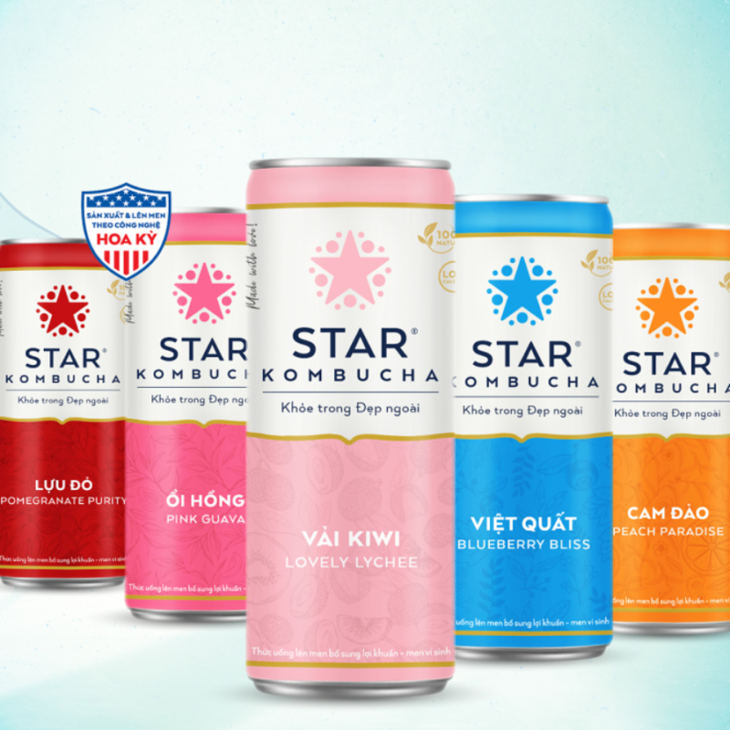 Trà Kombucha star