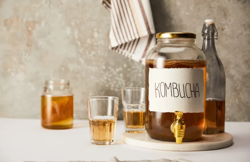 trà kombucha vị truyền thống